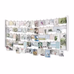 Umbra 1014966-660, Multi picture frame, White, Wall, Rectangular, Landscape/Portrait, 152 mm