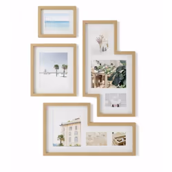 Umbra Mingle, Picture frame set, Natural, Wall, Landscape/Portrait, 82.6 mm, 692.2 mm