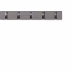 Umbra 5 Flip Wall Mounted Floating Rack â Modern, Sleek, Space-Saving Hanger with Retractable Hooks to Hang Coats, Scarves, Purses and More,