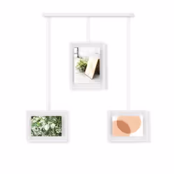 Umbra 1016057-660, Picture frame set, White, Wall, Rectangular, 660 mm, 700 mm