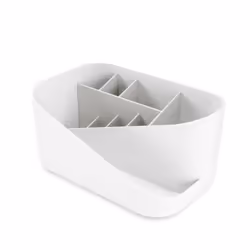 Umbra Glam, Grey, White, Tabletop, Monochromatic, 266.7 mm, 171.4 mm, 127 mm
