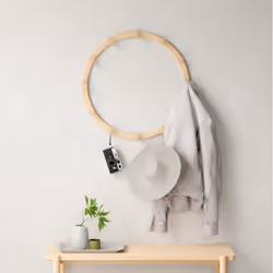 Umbra Slinka Indoor Coat hook Natural 4 pc(s)