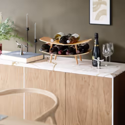 Umbra 1018289-390 wine rack Tabletop wine rack 5 bottle(s) Wood