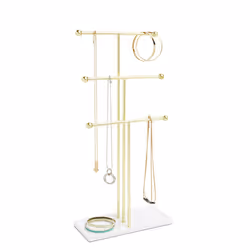 Umbra Trigem Jewelry Stand, gold