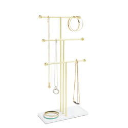 Umbra Trigem Jewelry Stand, gold