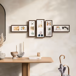 Umbra Shuffle Picture frame set Walnut
