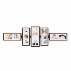 Umbra Shuffle Picture frame set Walnut