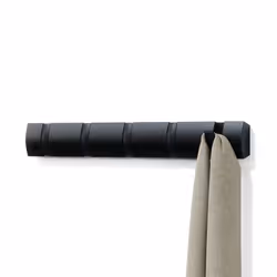 Umbra Flip 5 coat rack Wall-mounted 5 hook(s) Black