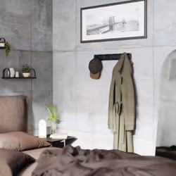 Umbra Flip 5 coat rack Wall-mounted 5 hook(s) Black - Additional view 4