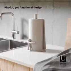 Umbra Buddy Tabletop paper towel holder Metal, Polypropylene (PP) White - Additional view 5