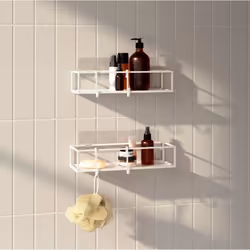 Umbra Cubiko Metal Wall-mounted Shower caddy