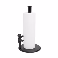 Umbra 1019271-040, Tabletop paper towel holder, Black, Metal, Polypropylene (PP), 17.8 cm, 1 pc(s), 180 mm