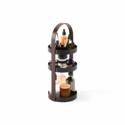 Umbra Bellwood, Black, Walnut, Tabletop, Wood, Monochromatic, 200 mm, 200 mm