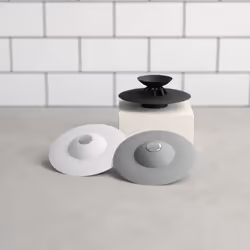 Umbra 023464-040 drain stopper Flip-it drain stopper Black Silicone