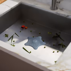 Umbra Starfish drain stopper Flip-it drain stopper Grey Rubber