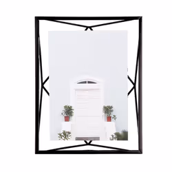 Umbra 313016-040, Single picture frame, Black, Table, 10 x 15 cm, Rectangular, 254 mm