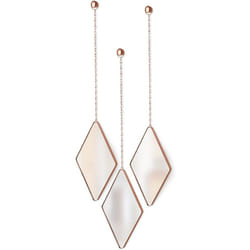 Umbra 358777-880 Dima Mirror Copper, 28.26 x 17.14 x 3.81 cm