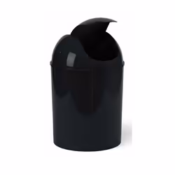 WASTEBASKET MINI 5L BLK (Pack of 6)