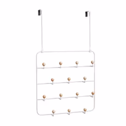 Umbra Estique Over-The-Door Multi-Use Organizer White
