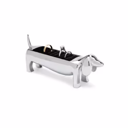 Umbra DACHSIE RING HOLDER, Chrome, Pattern, Tabletop, 38 mm, 140 mm, 57 mm