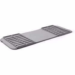 Umbra Shoe Dry - Multipurpose Boot and Shoe Tray with Machine-Washable Drying Shoe Mat, Holds 4 Pairs of Shoes, Charcoal