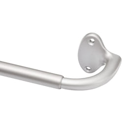 Amazon Basics Room Darkening Blackout Curtain Rod - 48"" to 88""  Nickel