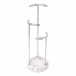 Umbra Jewelry Stand, White/Nickel, Normal