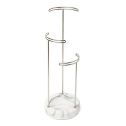 Umbra Jewelry Stand, White/Nickel, Normal