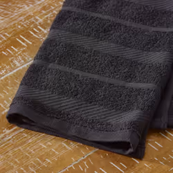 KitchenAid Albany Kitchen Towel 4-Pack Set  Onyx Black/White  16""""x26""""