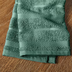KitchenAid Albany Kitchen Towel 4-Pack Set  Dark Green/White  16""""x26""""