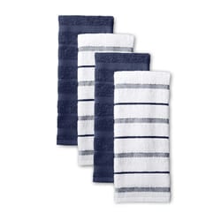 KitchenAid Albany Kitchen Towel 4-Pack Set  Blue Willow/White  16""""x26""""