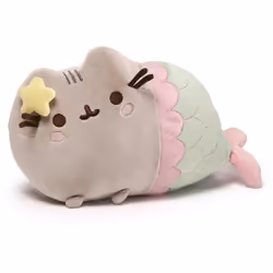 GUND Pusheen Mermaid Plush Stuffed Animal for Ages 8 and Up Green/Pink 12