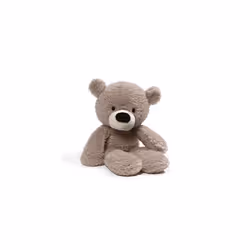 GUND Fuzzy Teddy Bear Stuffed Animal Plush, Gray, 13.5