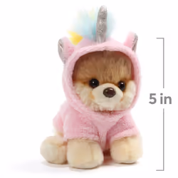 GUND World's Cutest Dog Boo Itty Bitty Boo Unicorn Stuffed Animal Plus