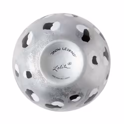 Enesco Designs by Lolita Snow Leopard Hand-Painted Artisan Stemless Wi