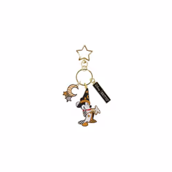 Enesco Disney Britto Midas Fantasia Sorcerer Mickey Mouse Keychain  6 Inch  Multicolor