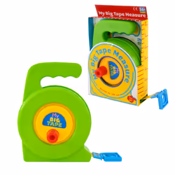 Fun Time Tape Measure 55875 | Pretend Make-Believe 100cm Kids' Tape Measure Toy