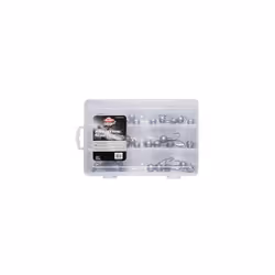 Fusion19 Jighead Pack - Bulk Jig Head Collection in Tackle Box, Mixed Sizes for Shads, Paddle Tails - Predator Fishing, Pike, ...