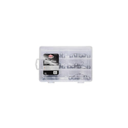 Fusion19 Jighead Pack - Bulk Jig Head Collection in Tackle Box, Mixed Sizes for Shads, Paddle Tails - Predator Fishing, Pike, Perch, Zander