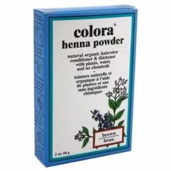 Colora Henna Powder, Brown, Brown, 60 ml