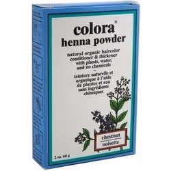 Colora Henna Powder, Brown, Chestnut, 60 ml