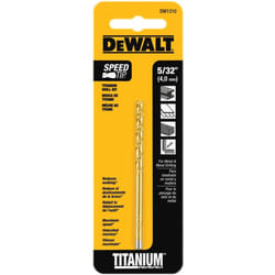 DEWALT 5/32-Inch  Titanium Nitride Coated  Split Point Twist Drill Bit (DW1310)