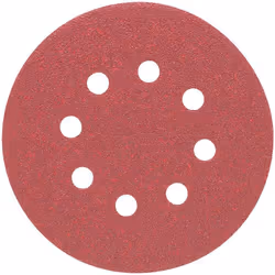 DEWALT DW4314 5-Inch 8 Hole 220 Grit Hook and Loop Random Orbit Sandpaper (25-Pack)
