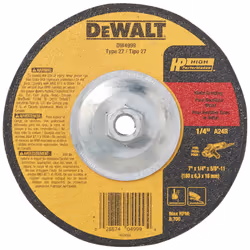 DeWalt DW4999 7"""" x 1/4"""" x 5/8""""-11"""" General Purpose Metal Grinding Wheel