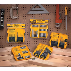 DEWALT DW1167 17-Piece Black-Oxide Split-Point Twist Drill Bit Assortment