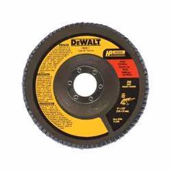 DEWALT DW8317 5-Inch by 7/8-Inch 60 Grit Zirconia Angle Grinder Flap Disc