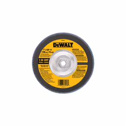 DEWALT DW8329 7-Inch by 5/8-Inch-11 60 Grit Zirconia Angle Grinder Flap Disc