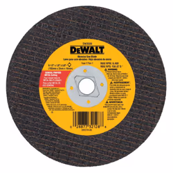 DEWALT DW3508 6-1/2-Inch by 1/8-Inch by 5/8-Inch A24R Abrasive Metal Cutting Wheel