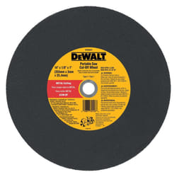 DEWALT DW8020 Metal Port Saw Cut-Off Wheel  14-Inch X 1/8-Inch X 1-Inch