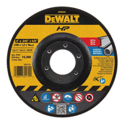 DeWalt DW8420 4"""" x .045"""" x 5/8"""" Thin Cutting Wheel Type 27 Depressed Center Wheel